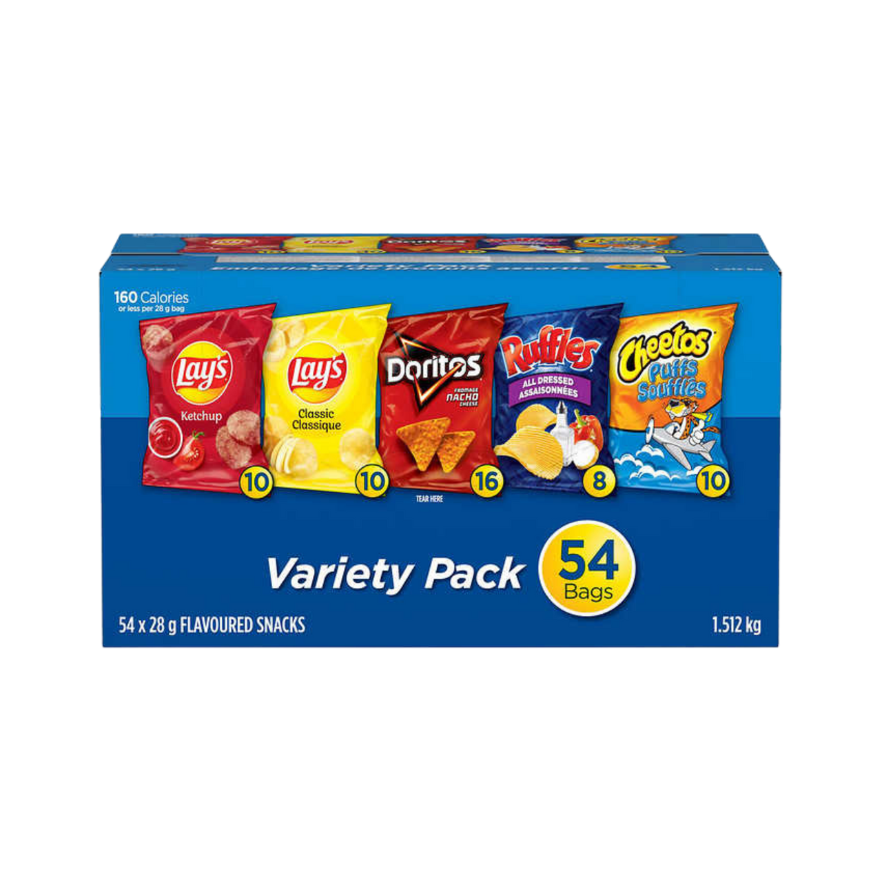 Image of Frito-Lay Lunch Variety Chips - 54 x 28 Grams