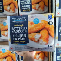 Thumbnail for Image of Toppits Battered Haddock 1kg