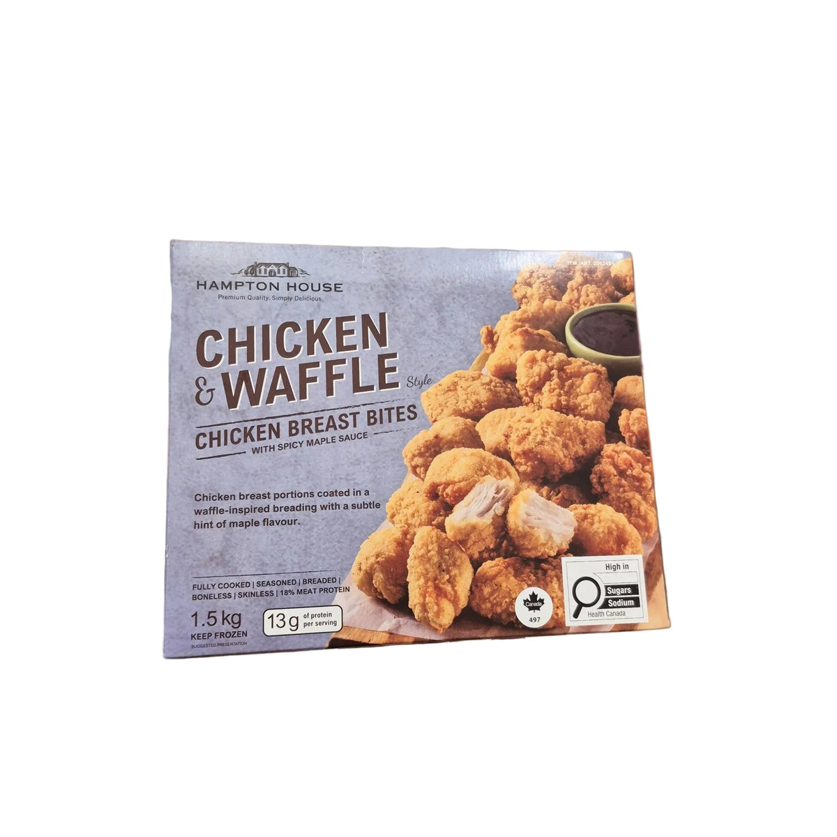 Hampton House Chicken Breast Bites - 1 x 1.6 KG