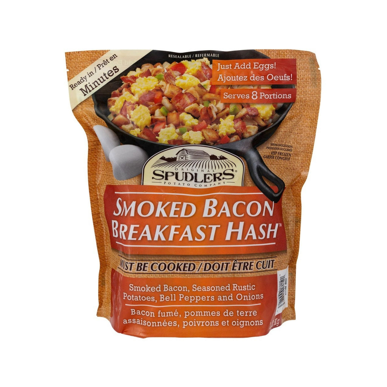 Image of Spudlers Smoked Bacon Breakfast Hash - 1 x 1.5 Kilos