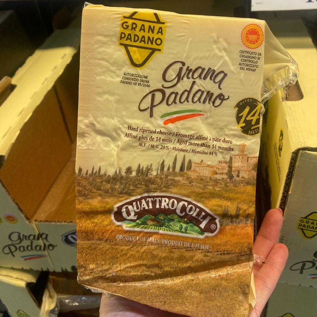 Image of Quattro Colli Grana Padano Cheese 14 months 1kg avg
