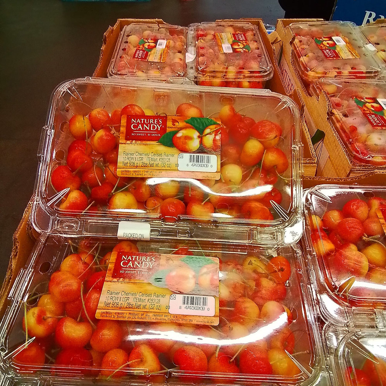 Image of Rainier Cherries - 1 x 907 Grams
