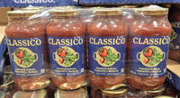 Thumbnail for Classico Tomato and Basil Sauce - 4 x 600 ML