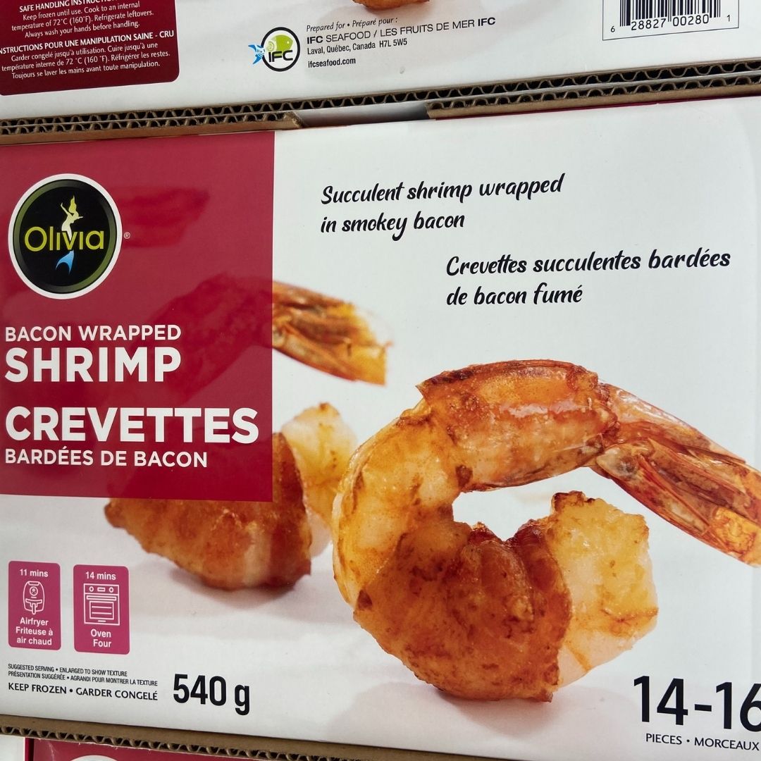 Image of Olivia Bacon Wrapped Shrimp - 1 x 540 Grams