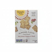 Tomato and Basil Almond Crackers - 1 x 428 Grams