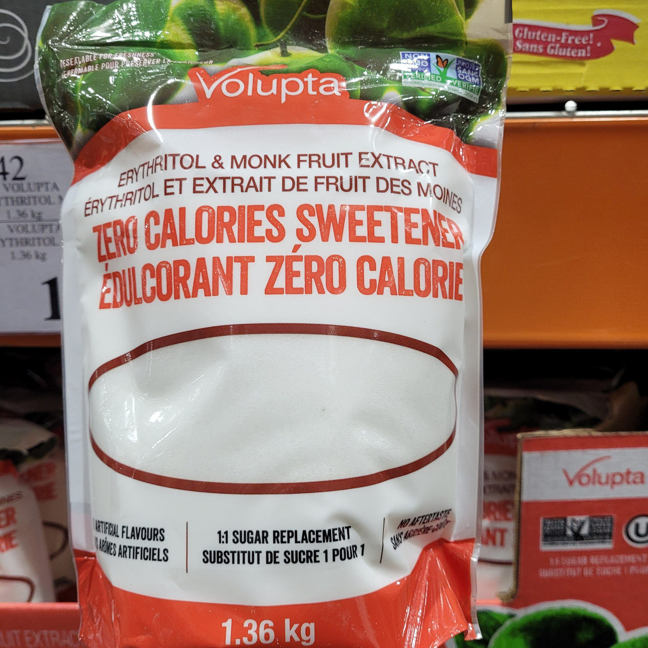 Image of Volupta Erythritol & Monk Fruit Extract Sweetener - 1 x 1.36 Kilos