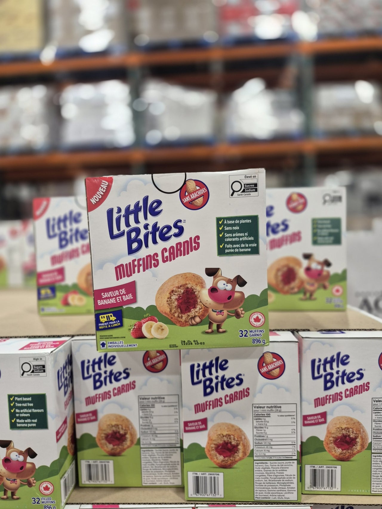 Little Bites Strawberry Banana Muffins - 1 x 896 Grams