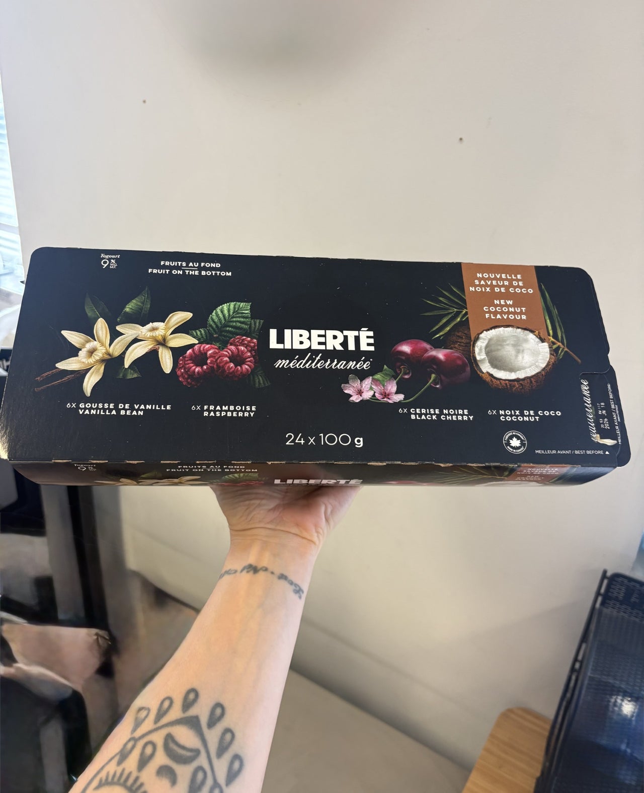 Liberté Méditerranée Yogurt 9% 24-pack - 24 x 100 Grams