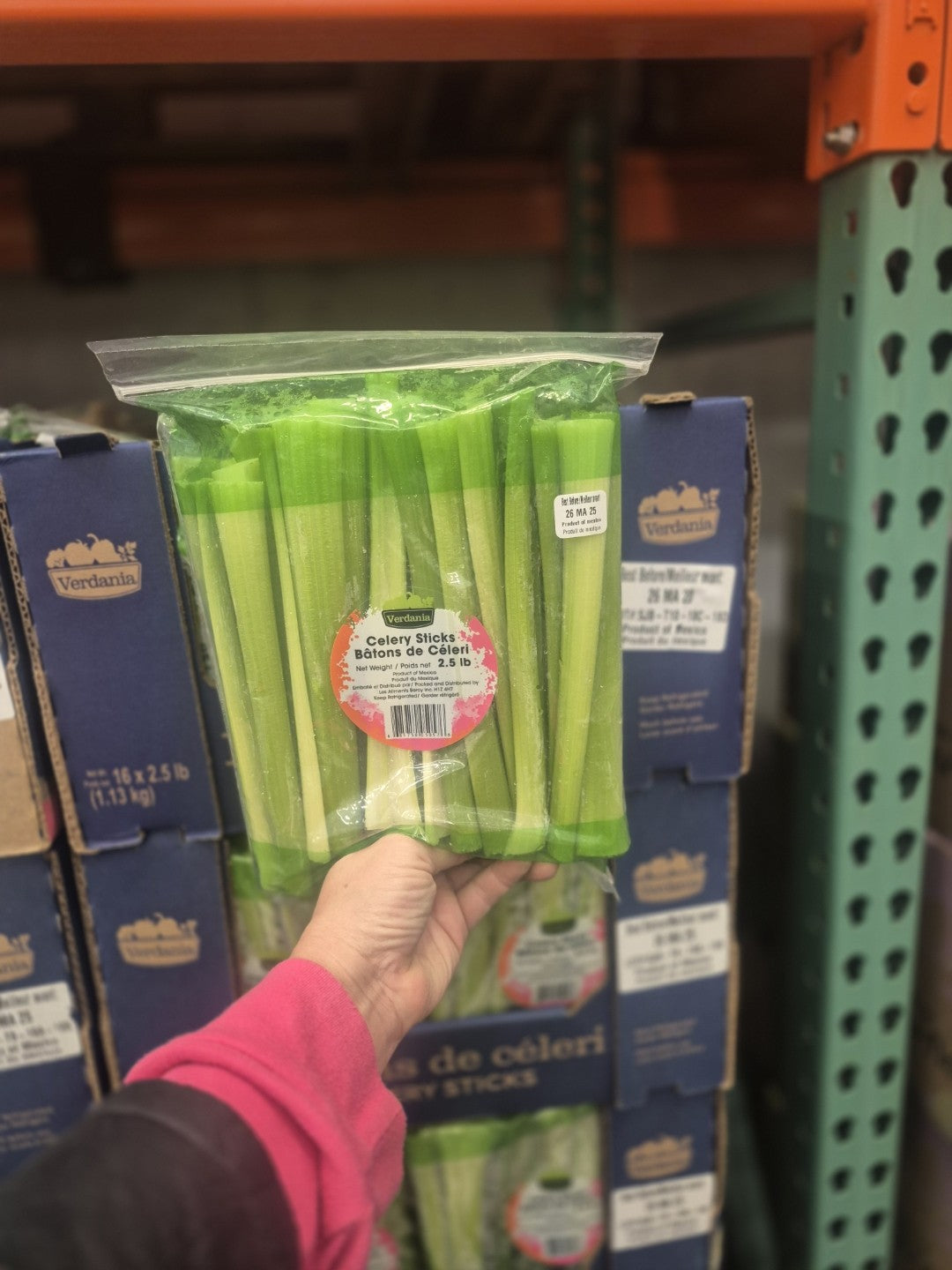 Celery Sticks - 1 x 1.13 Kilos