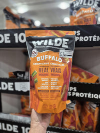 Thumbnail for Buffalo Protein Crispy Chicken Chips - 1 x 241 Grams