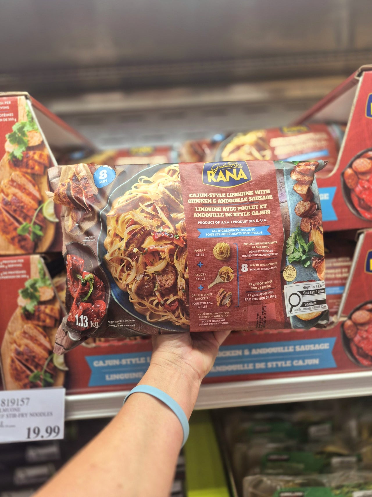 Rana Southwest Style Linguine with Chicken and Andouille Sausage - 1 x 1.13KG