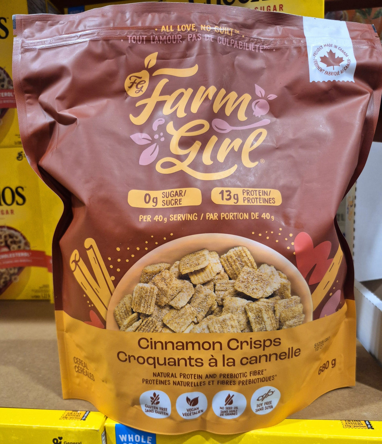 Farm Girl Cinnamon Crisps - 1 x 680 Grams