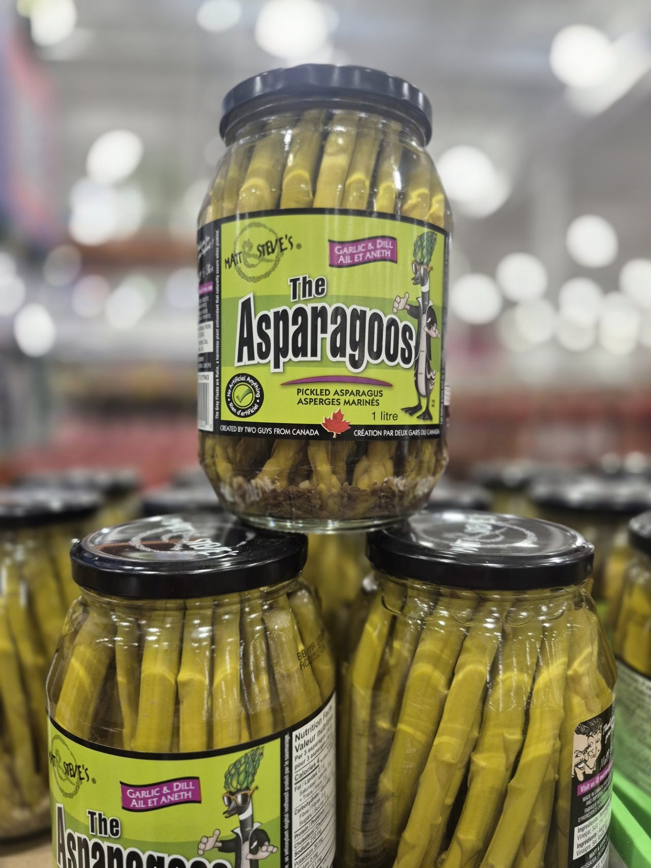 Matt & Steve's Pickled Asparagus - 1 x 1L