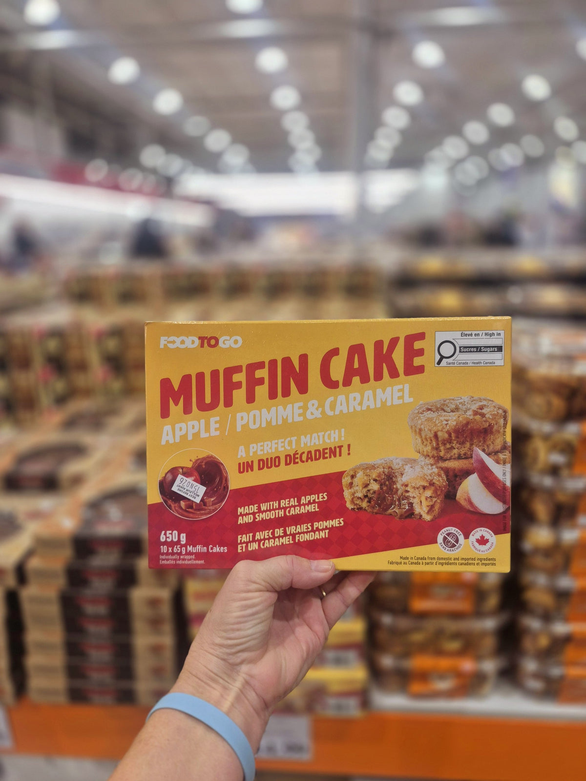 Apple Caramel Cakes - 1 x 650 Grams