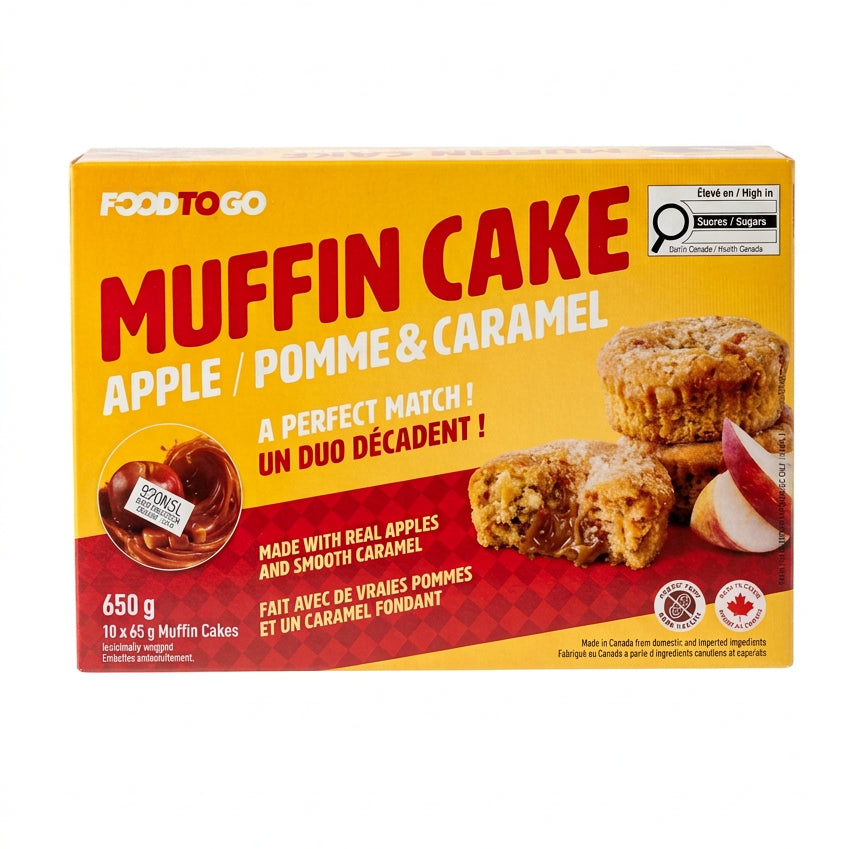 Apple Caramel Cakes - 1 x 650 Grams
