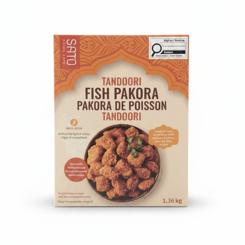 Tandoori Fish Pakora - 1 x 1.36 KG