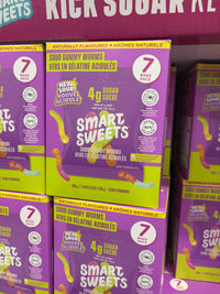 Thumbnail for Smart Sweets Sour Gummy Worms - 1 x 350 Grams