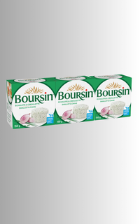 Thumbnail for Boursin Shallot & Chive Cheese - 3 x 150 Grams
