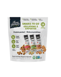 Thumbnail for Three Farmers Snacks to Go - 18 x 28 grams