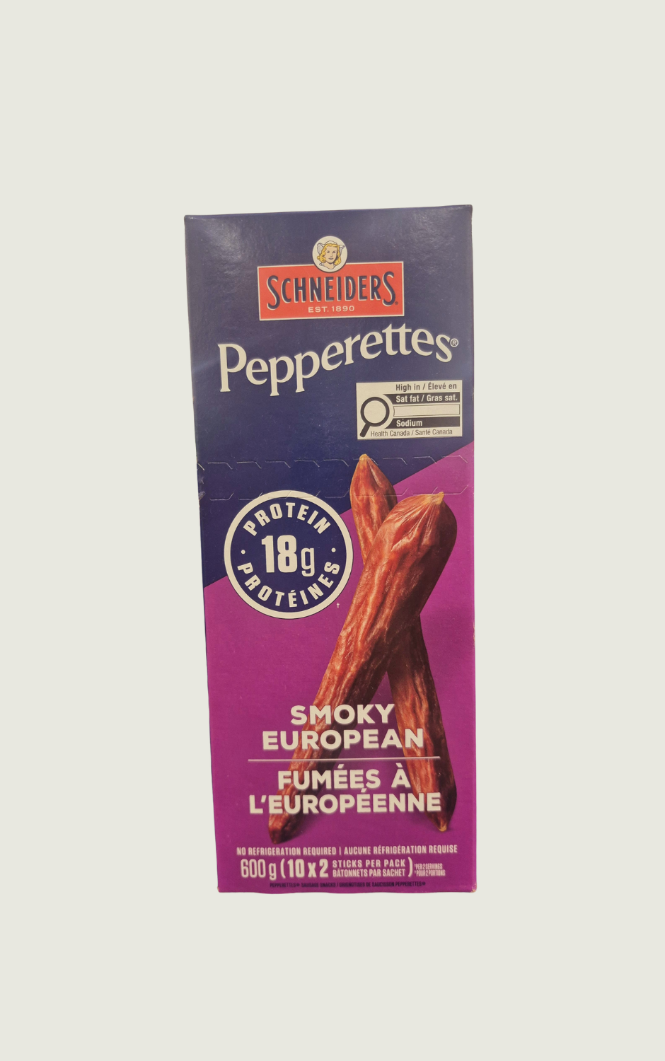 Schneiders Smokey European Pepperettes - 1x 600 Grams