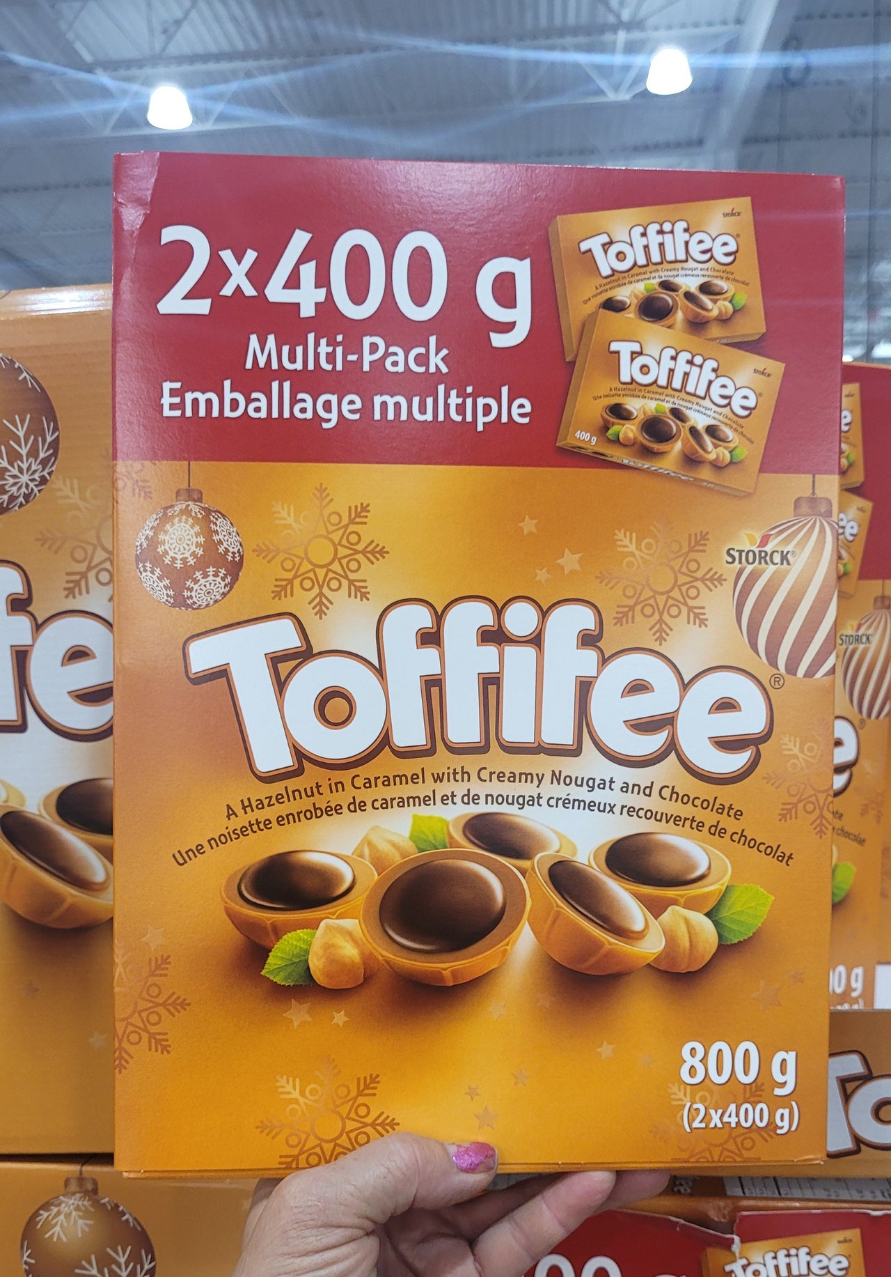 Image of Toffifee Caramel Candies - 2 x 400 Grams 