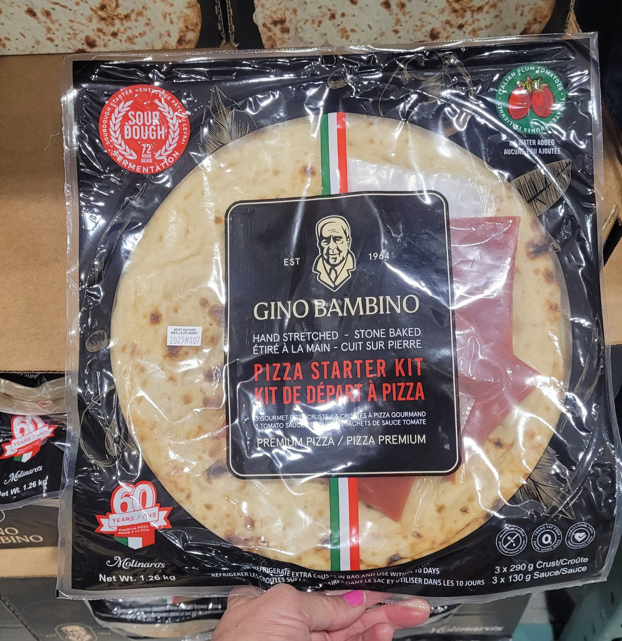 Image of Gino Bambino Pizza Starter Kit - 1 x 1.26 Kilos