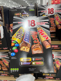 Thumbnail for Image of Mars Wrigley Assorted Full Size Chocolate Bars - 1 x 916 Grams