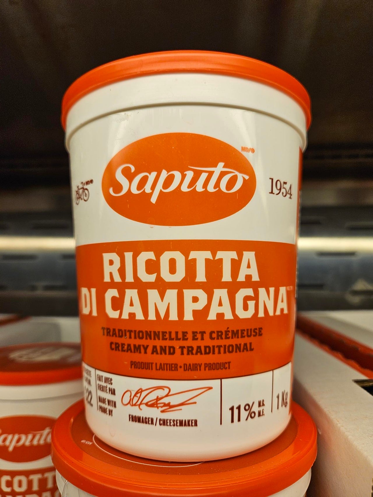 Image of Saputo Ricotta Di Campagna - 1 x 1 Kilos