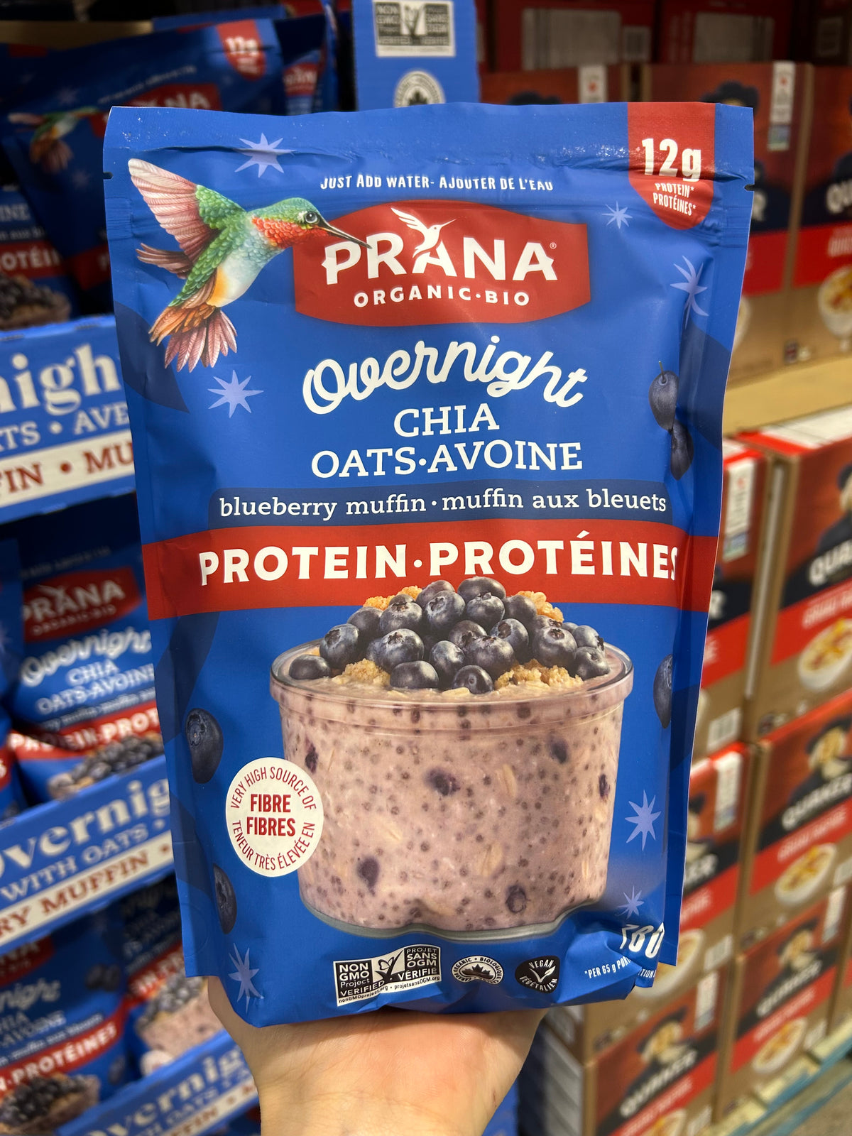 Chia Love Blueberry Overnight Oats - 1 x 780 grams