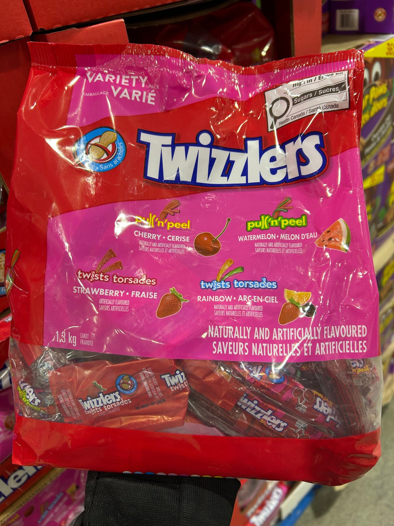 Image of Twizzlers Variety Pack - 1 x 1.3 Kilos