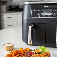 Thumbnail for Image of Ninja Foodi 4-in-1 8-qt. 2-basket Air Fryer with DualZone Technology