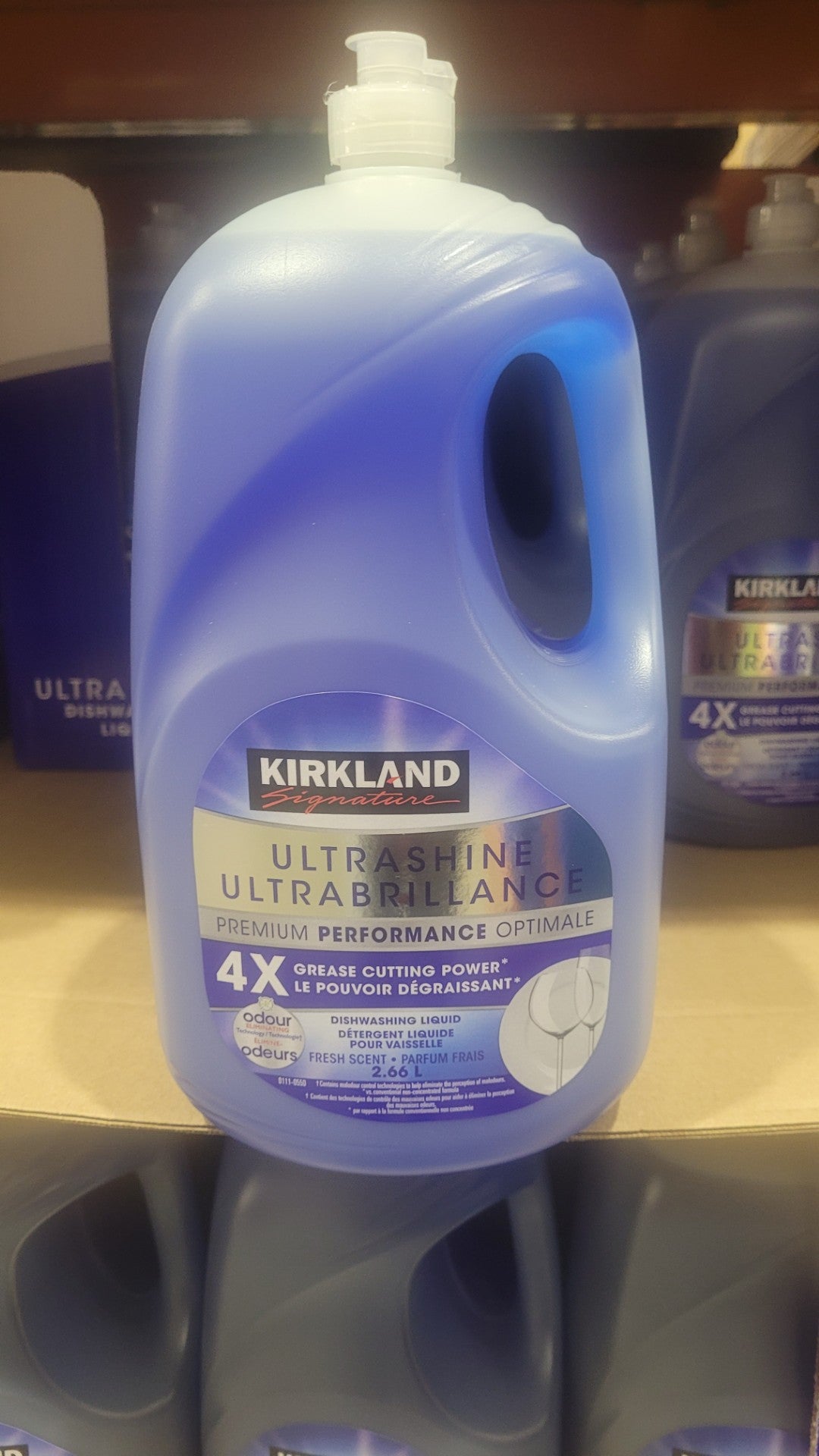 Image of Kirkland Signature Dishwashing Liquid - 1 x 2.66 Litres