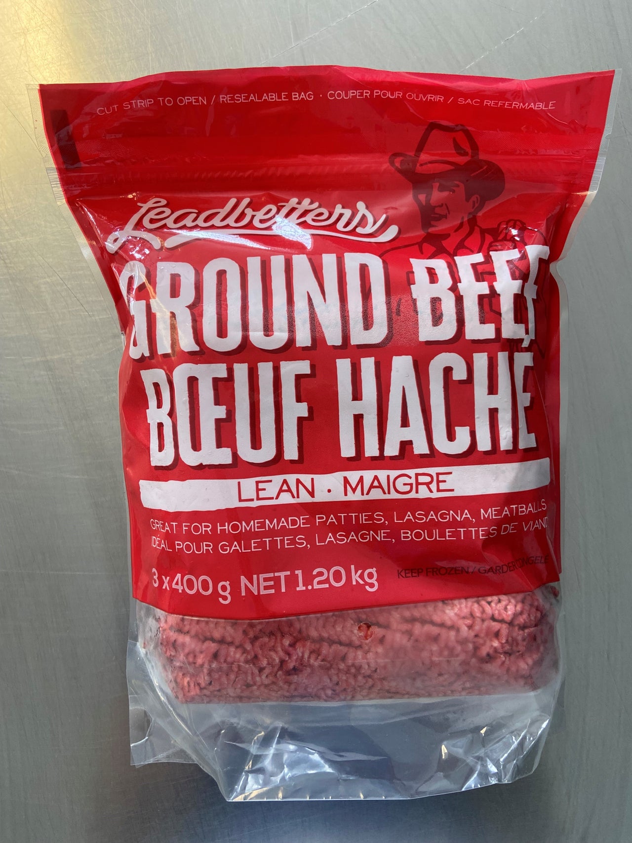 Image of Lean Ground Beef 3 x 400g - 3 x 400 Grams