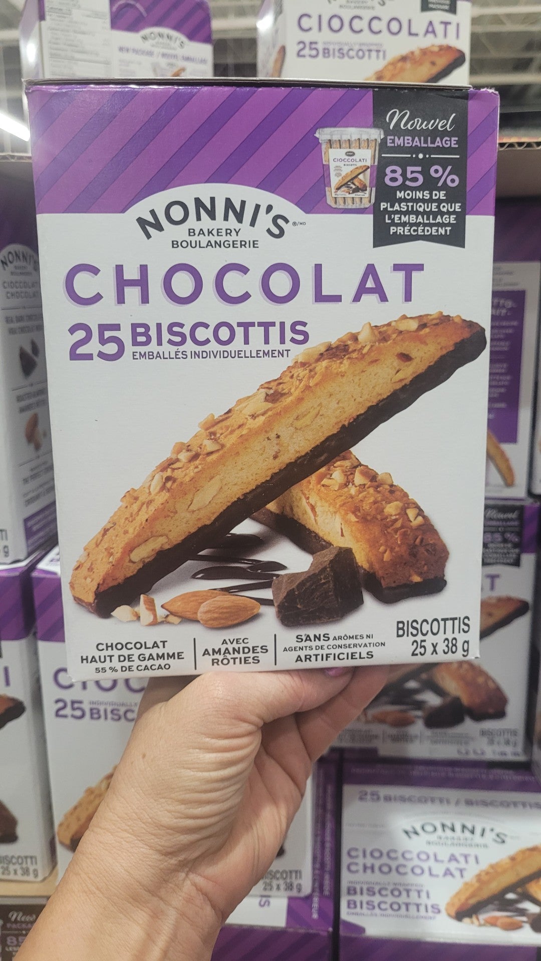 Image of Nonni's Cioccolati Biscotti - 1 x 950 Grams 