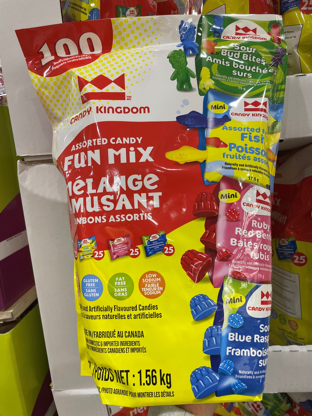 Image of Candy Kingdom Assorted Candy Fun Mix - 1 x 1.56 Kilos