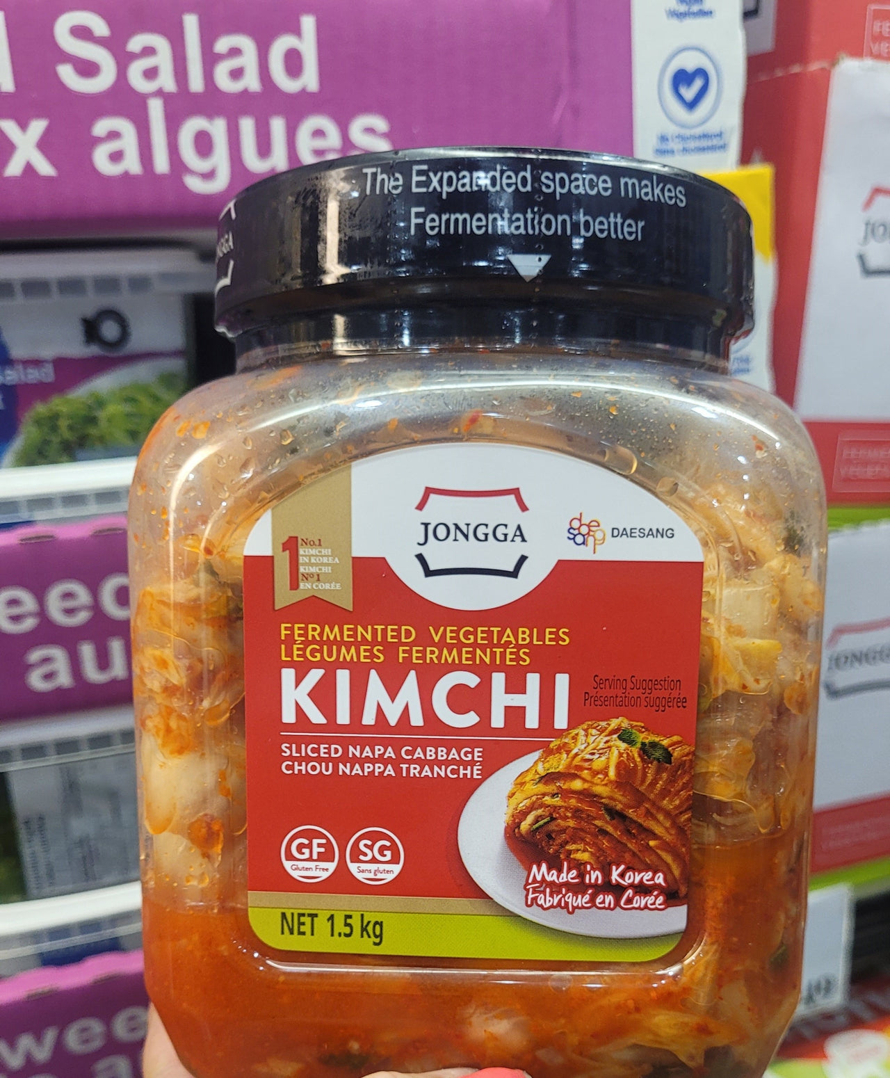 Image of Jongga Mat Kimchi - 1 x 1.5 Kilos