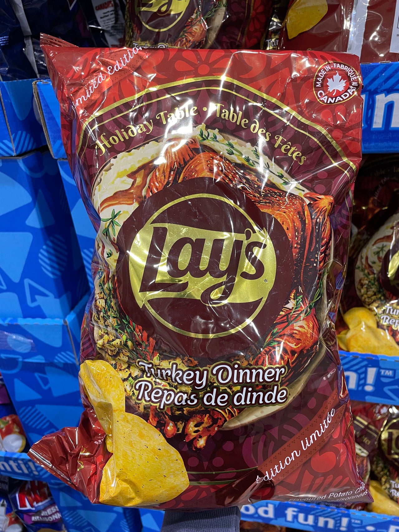 Image of Lay's Turkey Dinner Chips - 1 x 585 Grams