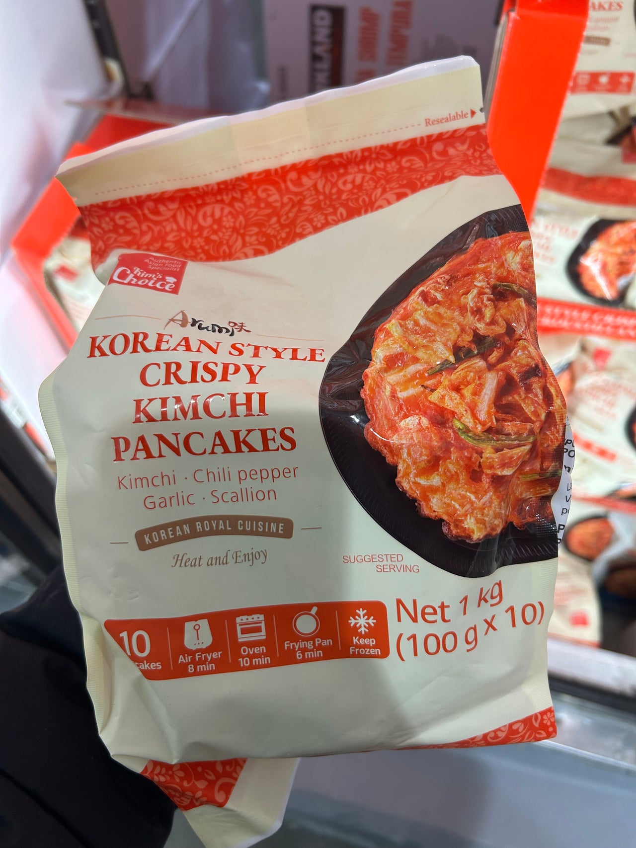 Image of Kim's Choice Crispy Kimchi Pancake - 1 x 1 Kilos