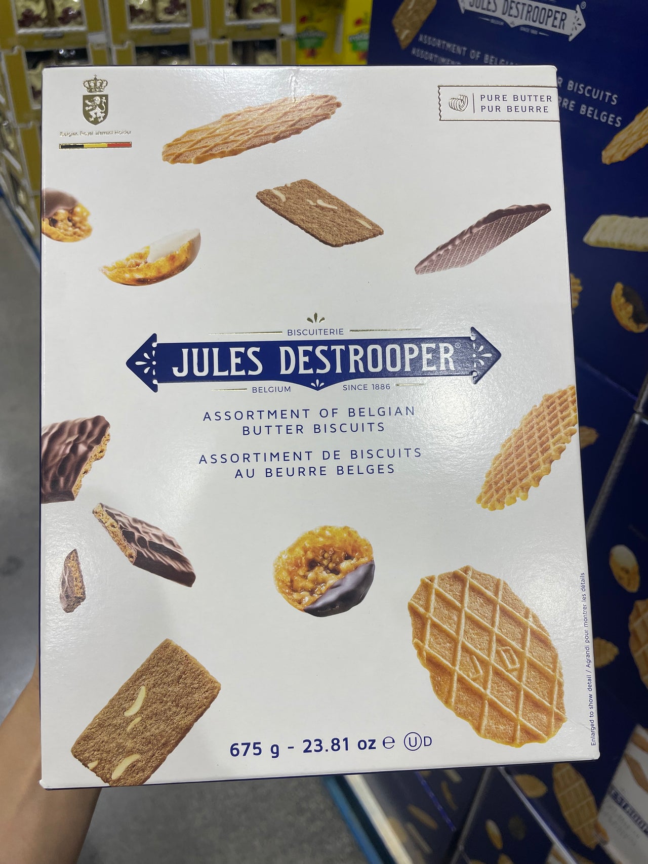 Image of Jules Destrooper Assorted Biscuits - 1 x 675 Grams