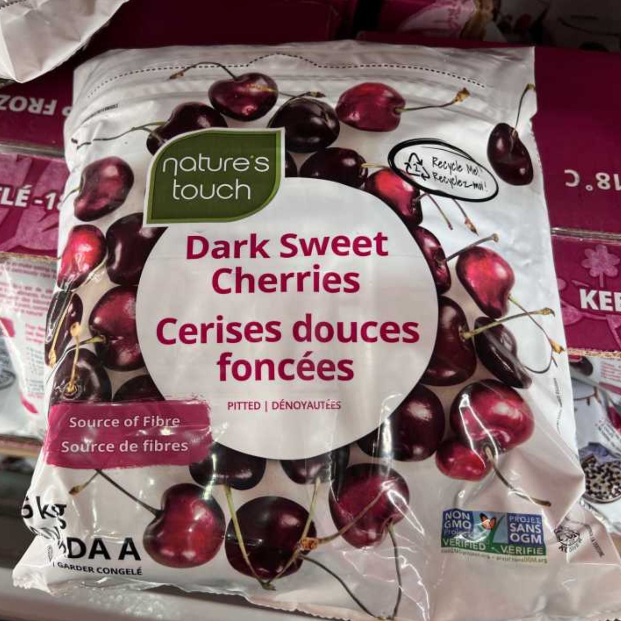 Nature's Touch Dark Sweet Cherries *ship at your risk - 1 x 1.5