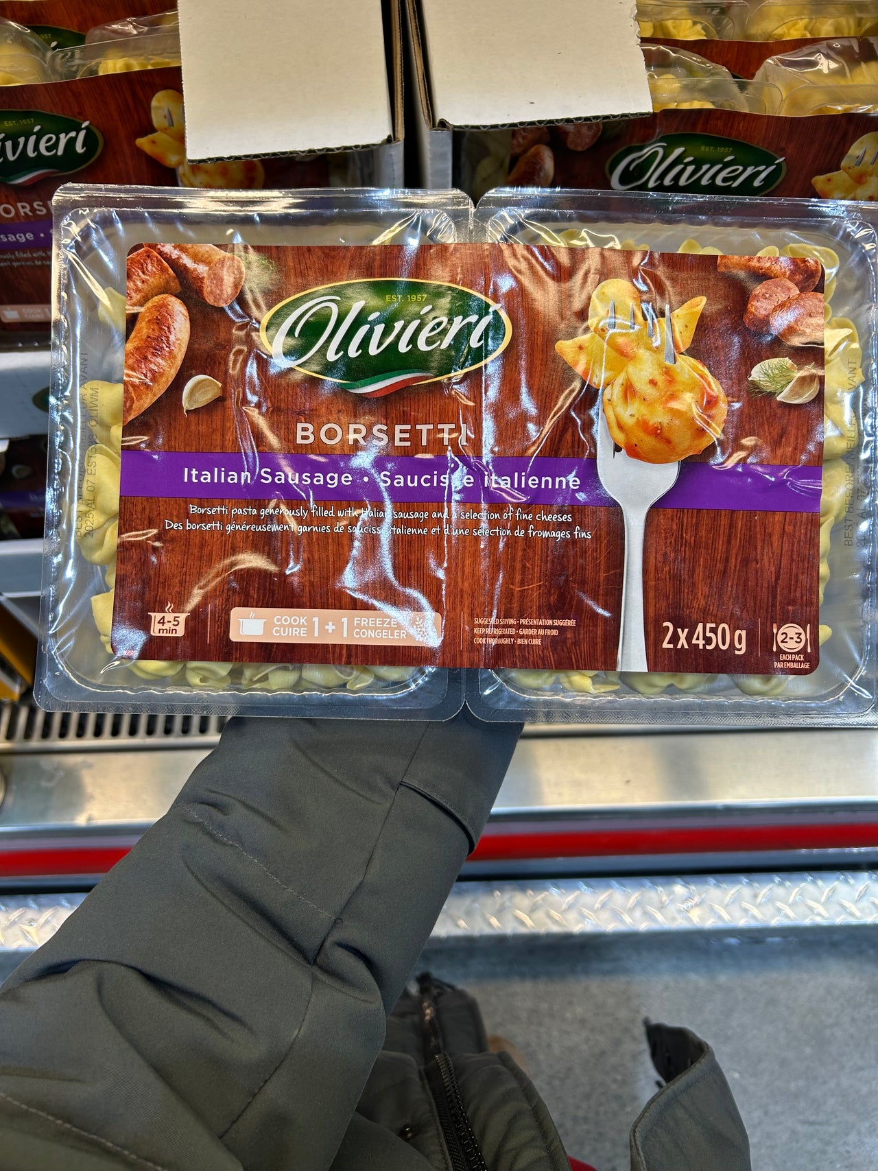 Image of Olivieri Sausage Borsetti - 2 x 450 Grams