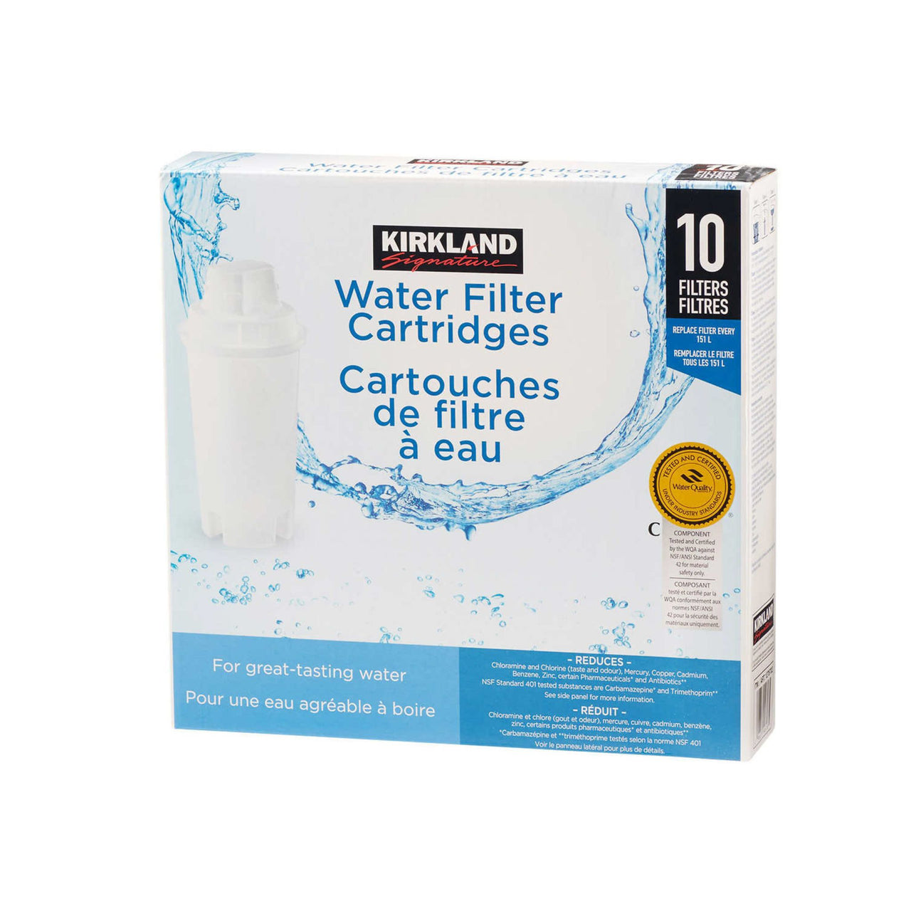 Image of Kirkland Signature Water Filter Cartridges