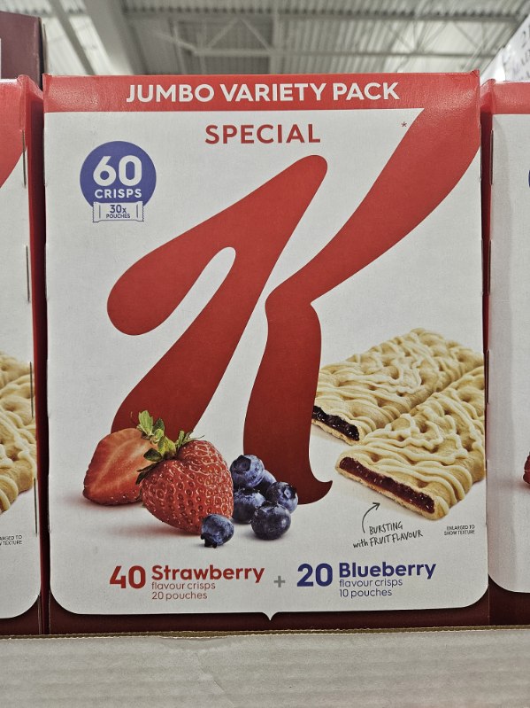 Image of Kellogg's Special K Fruit Crisps - 1 x 750 Grams