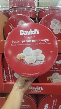 Thumbnail for Image of David's Cookies Butter Pecan Meltaways - 1 x 907 Grams 