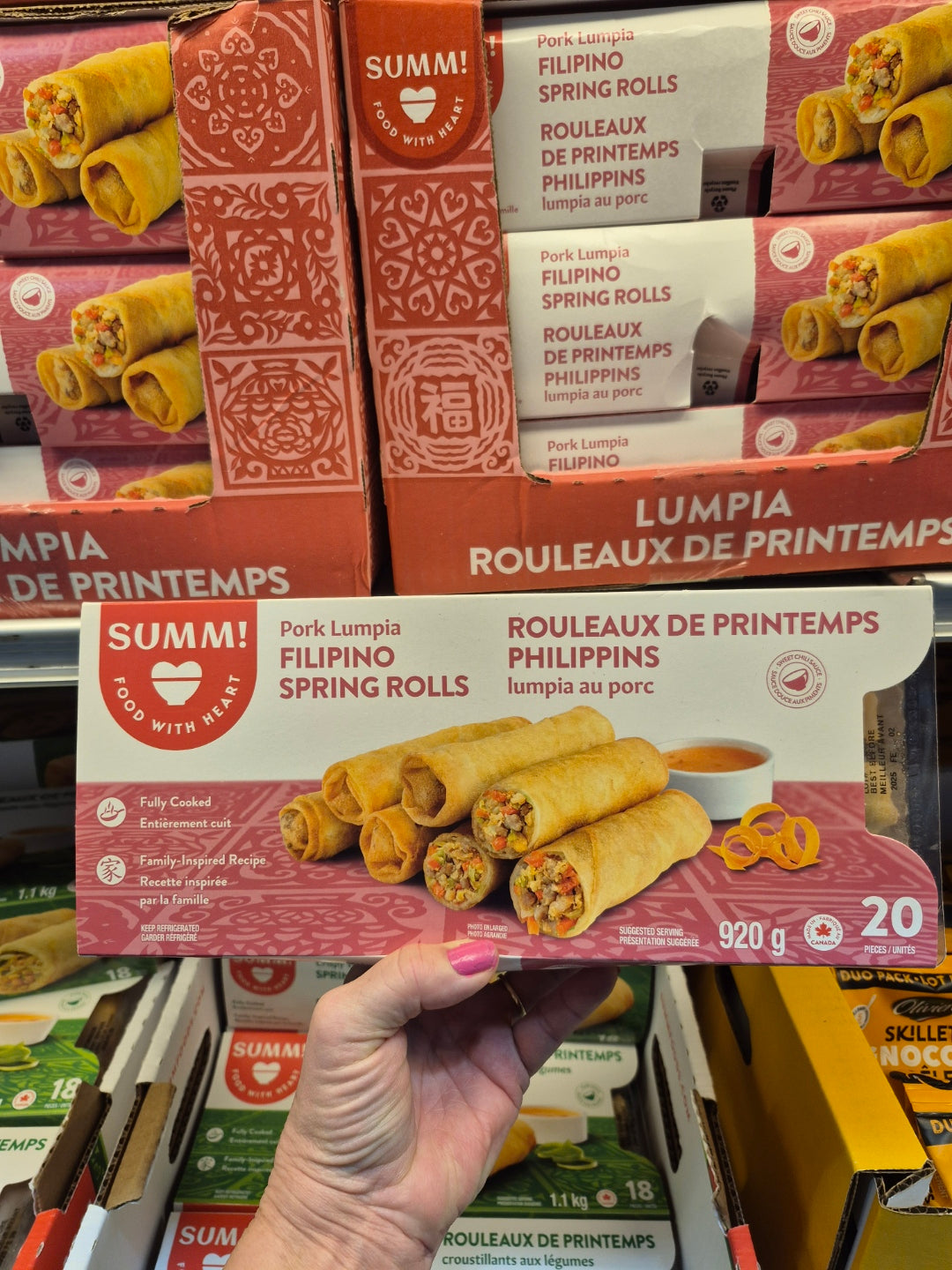 Image of Summ! Pork Lumpia Rolls - 1 x 920 Grams