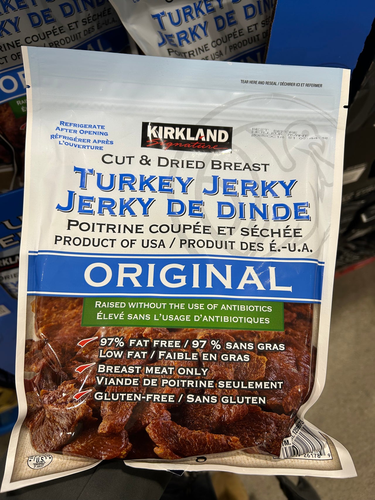 Image of Kirkland Signature Turkey Jerky - 383 Grams