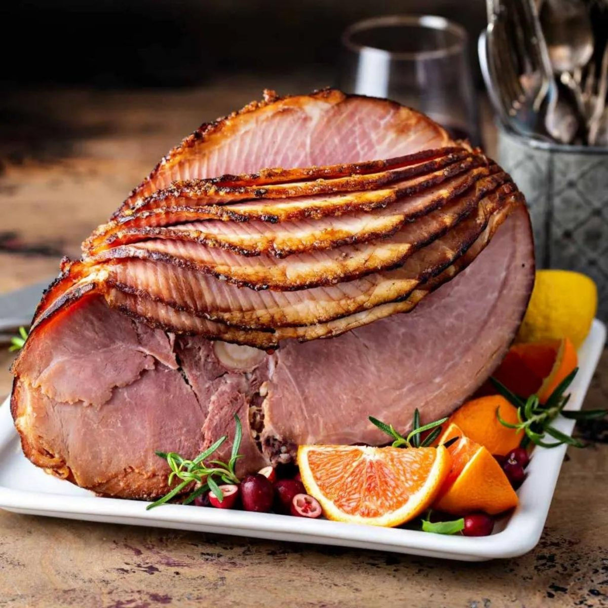 Image of Kirkland Signature Spiral Sliced Ham - 1 x 4.6 Kilos
