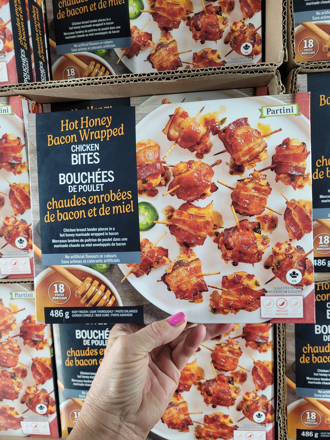 Image of Partini Bacon Chicken Bites - 1 x 486 Grams