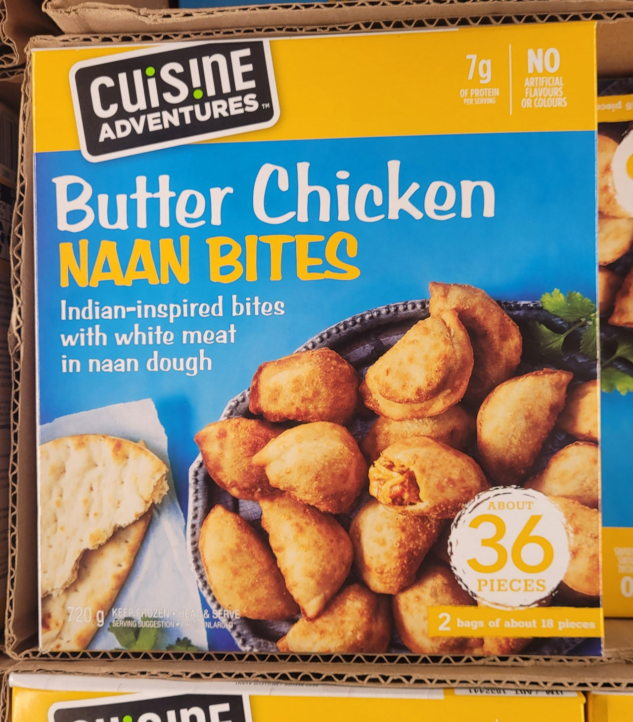 Image of Cuisine Adventures Butter Chicken Naan - 1 x 720 Grams