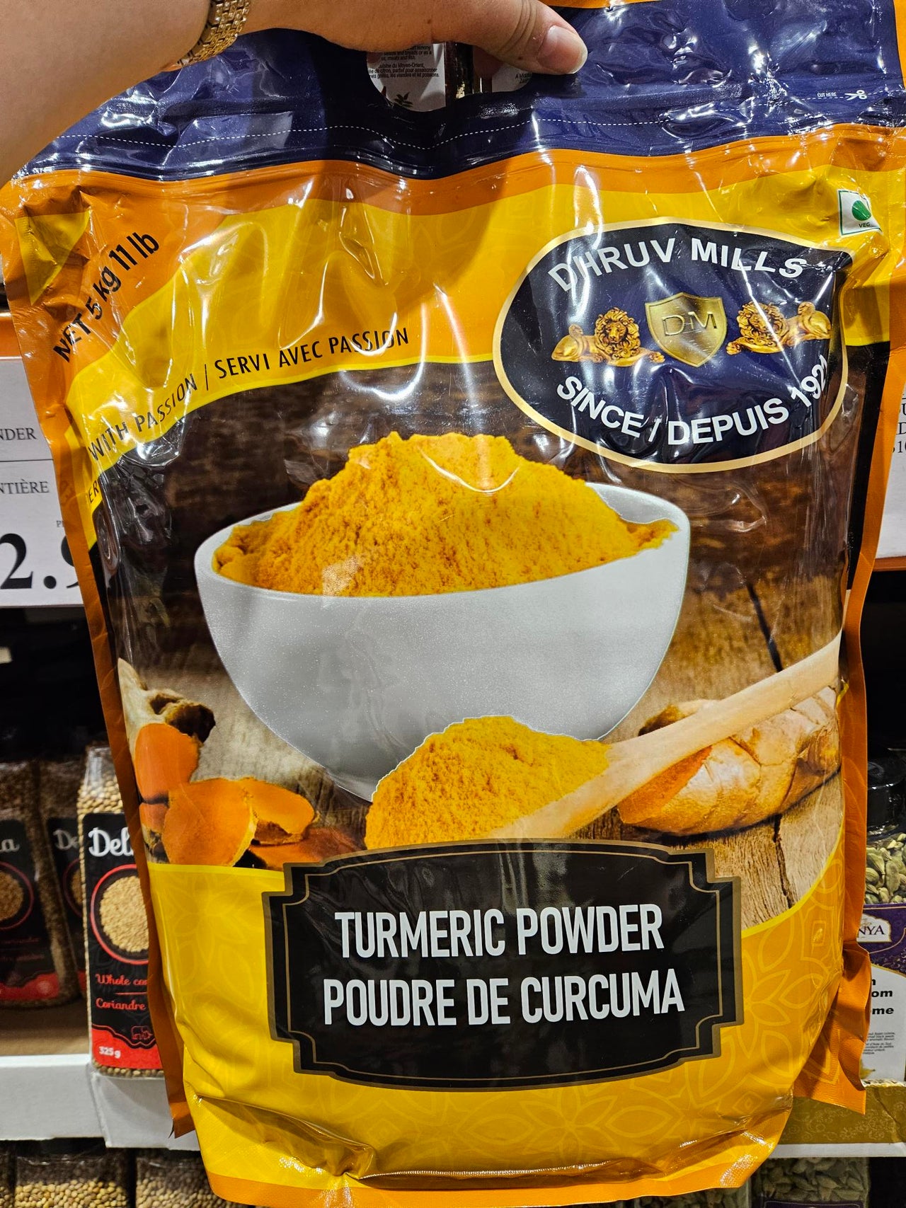 Image of DHRUV Tumeric Powder - 1 x 5 Kilos